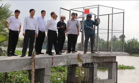 Không chủ quan với xâm nhập mặn trong những ngày Tết