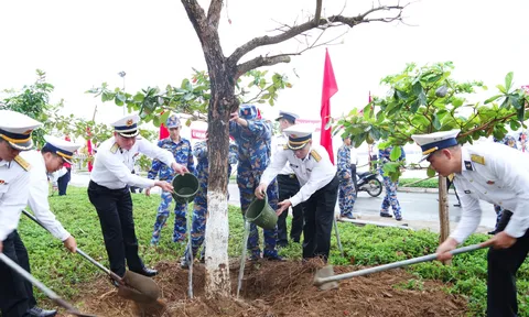 Tết trồng cây của những người lính Vùng 3 Hải quân