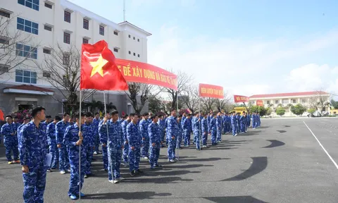 Bộ Tư lệnh Vùng Cảnh sát biển 2 ra quân huấn luyện năm 2024