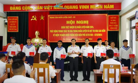 Vùng 3 Hải quân phát động phong trào thi đua huấn luyện năm 2024