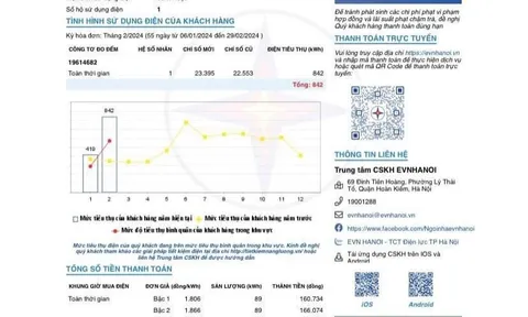 Vì sao hoá đơn tiền điện tại Hà Nội tăng vọt?