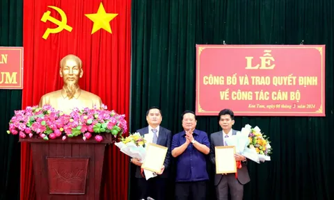 Điều động, bổ nhiệm nhân sự tại Kon Tum, Đắk Lắk