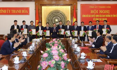 Điều động, bổ nhiệm nhân sự mới tại Thanh Hoá và Lào Cai