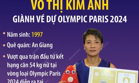 Võ Thị Kim Ánh giành vé dự Olympic Paris 2024