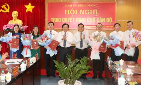 Bình Dương và Quảng Bình điều động, chỉ định nhân sự mới