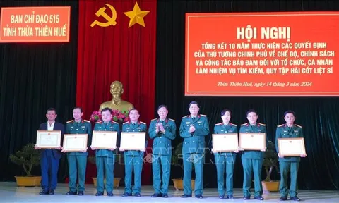 Ưu tiên nguồn lực cho công tác tìm kiếm, quy tập hài cốt liệt sỹ