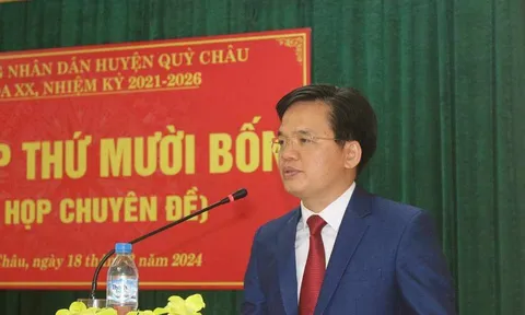 Nghệ An bầu bổ sung Chủ tịch UBND huyện Quỳ Châu