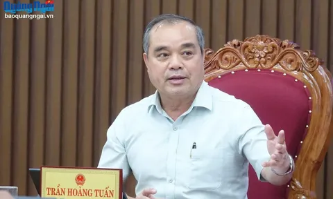 Ông Trần Hoàng Tuấn được giao điều hành UBND tỉnh Quảng Ngãi