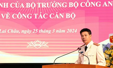 Đại tá Lê Anh Hưng làm Phó Giám đốc Công an tỉnh Lai Châu