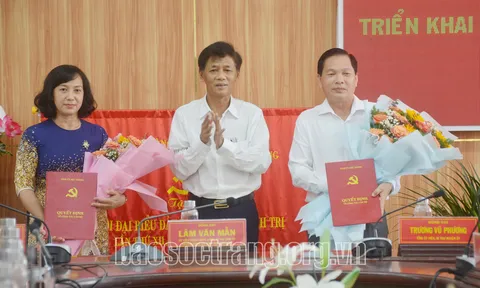 Kiện toàn nhân sự tại Quảng Bình, Sóc Trăng
