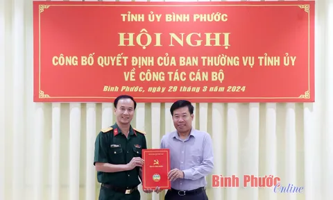 Điều động, bổ nhiệm nhân sự tại Bình Phước và Bắc Ninh