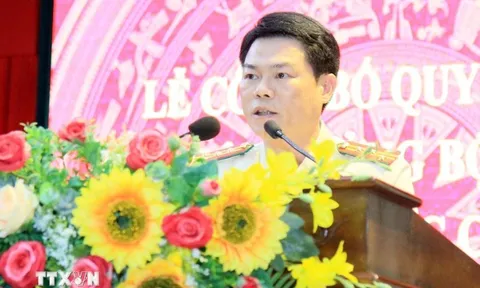 Đại tá Nguyễn Hữu Mạnh giữ chức Giám đốc Công an tỉnh Nam Định