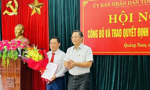 Quảng Nam có tân Giám đốc Sở Tài nguyên và Môi trường