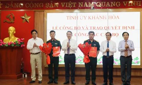 Khánh Hoà, Ninh Thuận bổ nhiệm nhân sự mới