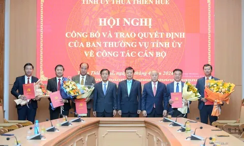 Bình Phước, Thừa Thiên Huế bổ nhiệm nhân sự mới