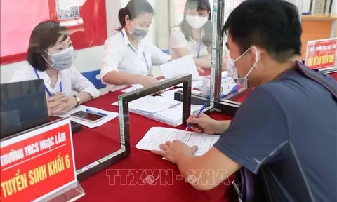 Hà Nội: Từ 1/7, tuyển sinh đầu cấp Mầm non, Tiểu học, Trung học cơ sở