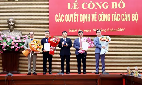 Điều động, bổ nhiệm nhân sự tại TP.HCM và Nghệ An