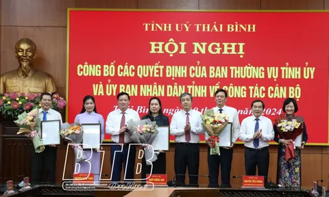 Thái Bình, Lào Cai kiện toàn nhân sự mới
