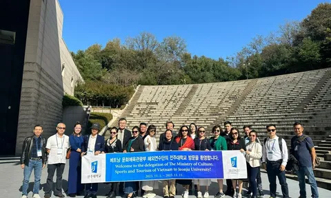 Nâng cao trình độ văn hóa nghệ thuật: Hành trình tại Đại học Sư phạm Quốc gia Jeonju, Hàn Quốc