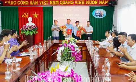 Kiện toàn nhân sự lãnh đạo mới tại Sóc Trăng, Thái Bình