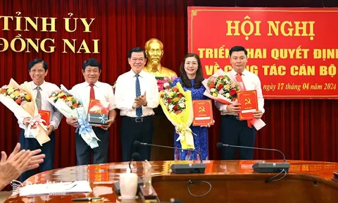 Điều động, bổ nhiệm loạt nhân sự tại Đồng Nai và Kiên Giang