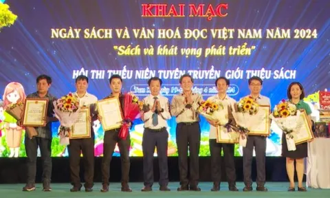 Tam Kỳ khai mạc Ngày hội sách và Văn hóa đọc Việt Nam 2024