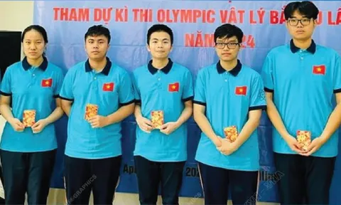 Cả 5 học sinh Việt Nam đều đoạt giải tại Olympic Vật lý Bắc Âu-Baltic