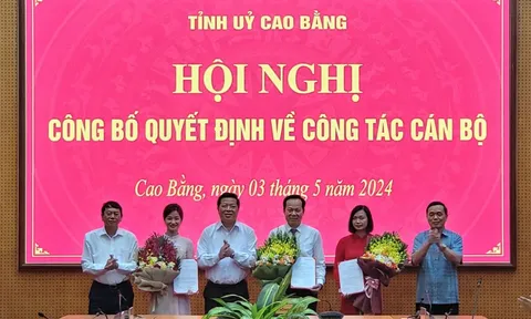 Cao Bằng, Yên Bái bổ nhiệm nhân sự mới