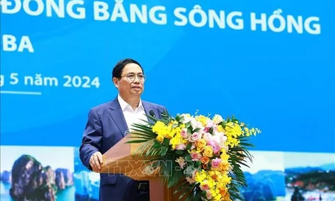 Thủ tướng: Phát triển Đồng bằng sông Hồng 'truyền thống, liên kết, bứt phá, bao trùm, toàn diện và bền vững'