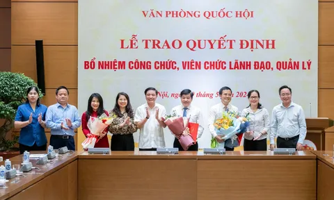 Văn phòng Quốc hội, Bộ GD&ĐT kiện toàn nhân sự lãnh đạo mới