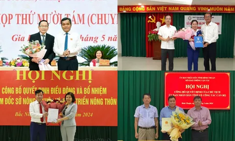 Bổ nhiệm Giám đốc Sở; bầu tân Chủ tịch thị xã