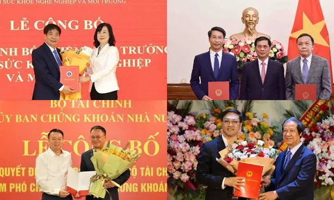 Kiện toàn Vụ trưởng; loạt lãnh đạo mới công an, quân đội