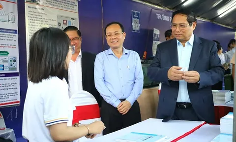 Thủ tướng Phạm Minh Chính dự Ngày hội Khởi nghiệp Quốc gia của học sinh, sinh viên lần thứ VI