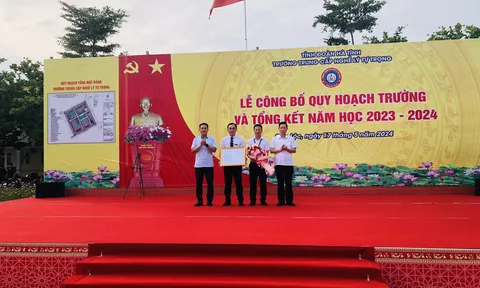 Hà Tĩnh: Công bố quyết định phê duyệt quy hoạch Trường Trung cấp nghề Lý Tự Trọng