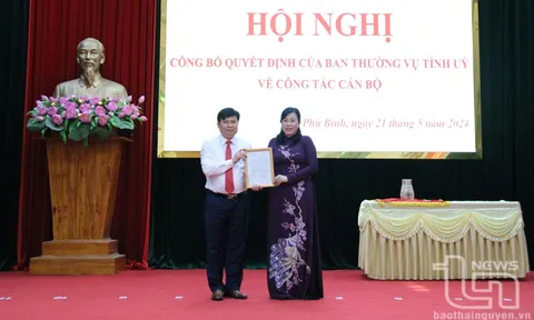 Điều động, bổ nhiệm nhân sự mới tại Thái Nguyên và Bắc Ninh