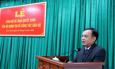 Ông U Huấn giữ chức Phó Bí thư Tỉnh uỷ Kon Tum