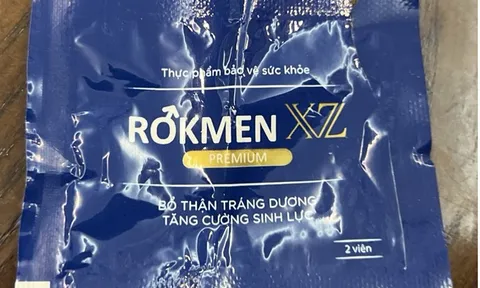 Cảnh báo không mua và sử dụng thực phẩm chức năng Rokmen XZ Premium