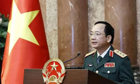 Chân dung Thượng tướng Trịnh Văn Quyết  - Chủ nhiệm Tổng cục Chính trị