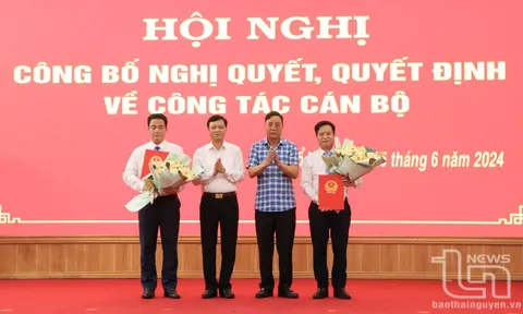 Thái Nguyên, Đắk Nông kiện toàn nhân sự mới