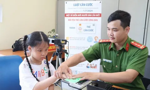 Hà Nội: Công an huyện Phú Xuyên triển khai cấp Thẻ căn cước cho trẻ em dưới 14 tuổi