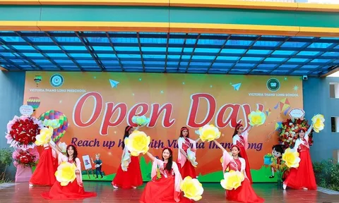 Sắc màu ngày hội Open Day tại Trường Mầm non Victoria Thăng Long Preschool