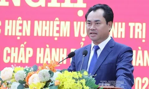 Ông Trịnh Việt Hùng được bầu làm Bí thư Tỉnh ủy Thái Nguyên