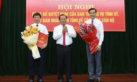 Điều động, bổ nhiệm cán bộ mới tại TP. Hồ Chí Minh và Hải Dương
