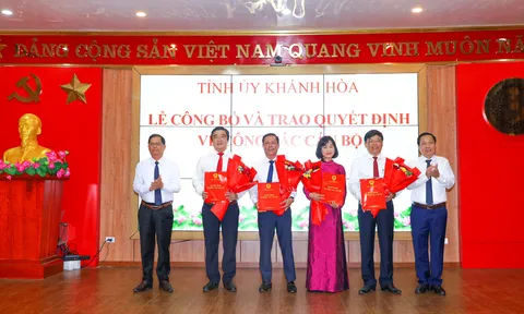 TP. Hồ Chí Minh, Khánh Hoà bổ nhiệm nhân sự mới