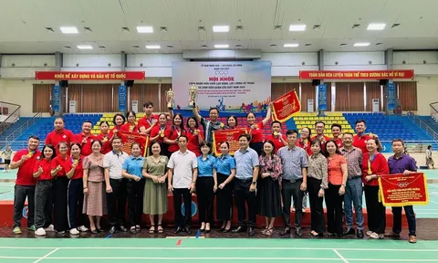 Bế mạc Hội khỏe Công nhân viên chức, người lao động quận Cầu Giấy năm 2024 - Hành trình thể thao đầy ấn tượng và ý nghĩa