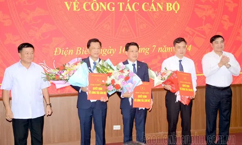 Điều động, bổ nhiệm cán bộ tại Điện Biên và Đồng Nai