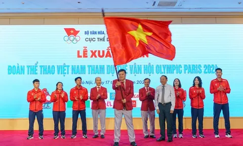 Đoàn thể thao Việt Nam “xuất quân” tham dự Olympic Paris 2024