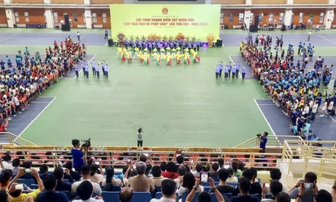 Sôi động ngày khai mạc ‘Cúp Báo Bảo vệ pháp luật 2024’: Hội thao Ngành kiểm sát nhân dân