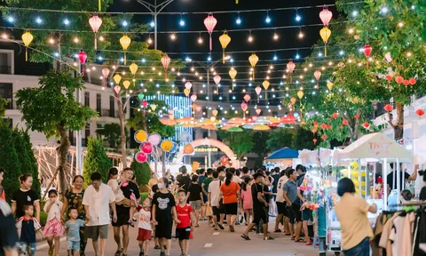Phố đi bộ và chợ đêm TNR Stars Diễn Châu - điểm đến văn hóa mới của xứ Nghệ