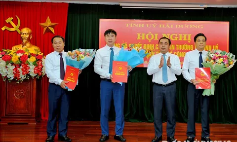 Hải Dương, Hải Phòng bổ nhiệm cán bộ mới